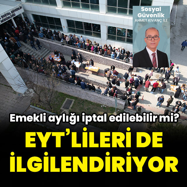 EYT’lileri de ilgilendiriyor