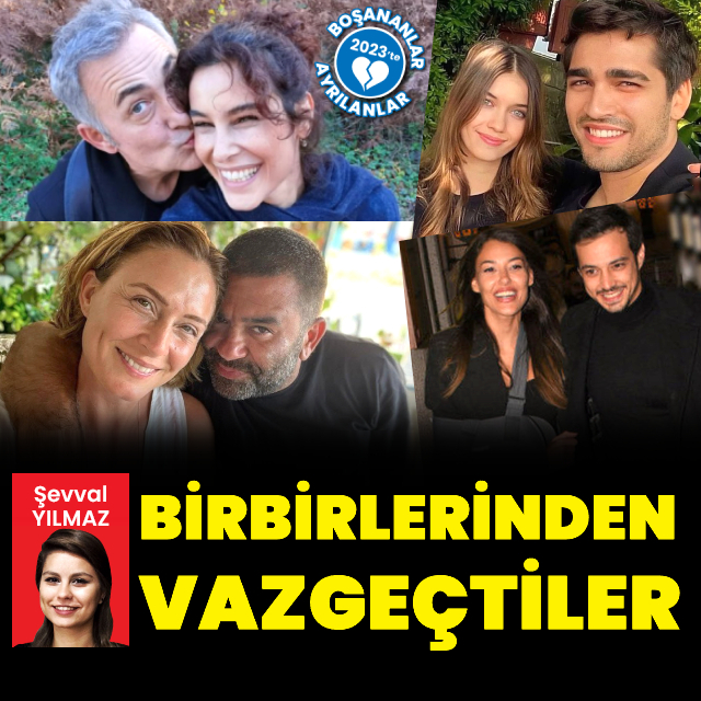 2023'ün ayrılıkları