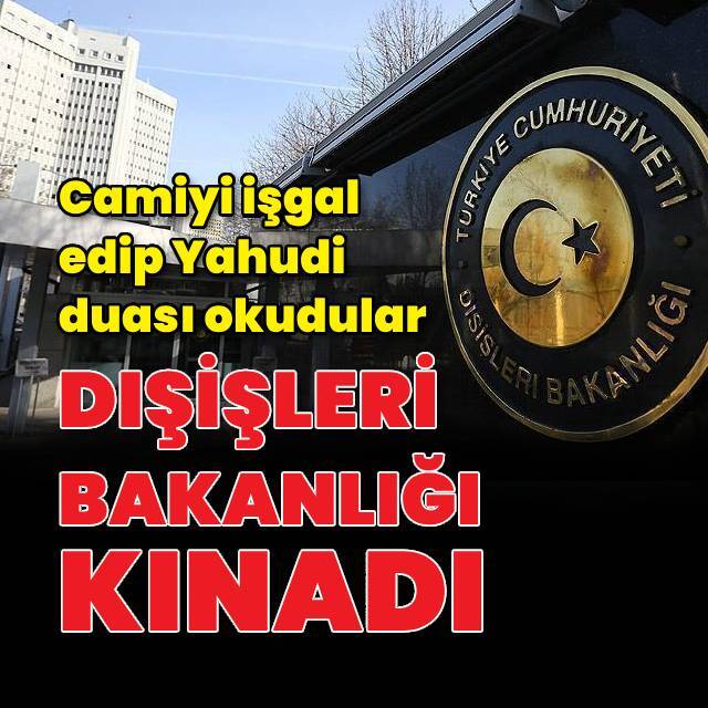 Camiyi işgal edip Yahudi duası okudular