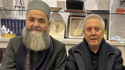 Cübbeli Ahmet Hoca ile Aziz Yıldırım buluştu