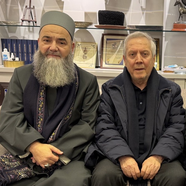 Cübbeli Ahmet Hoca ile Aziz Yıldırım buluştu