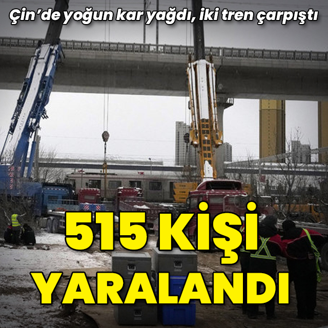 İki tren çarpıştı, 515 kişi yaralandı!