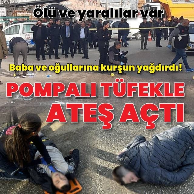 Bolu'da pompalı tüfek dehşeti