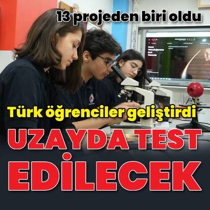 Muşlu öğrencilerin projesi uzayda test edilecek