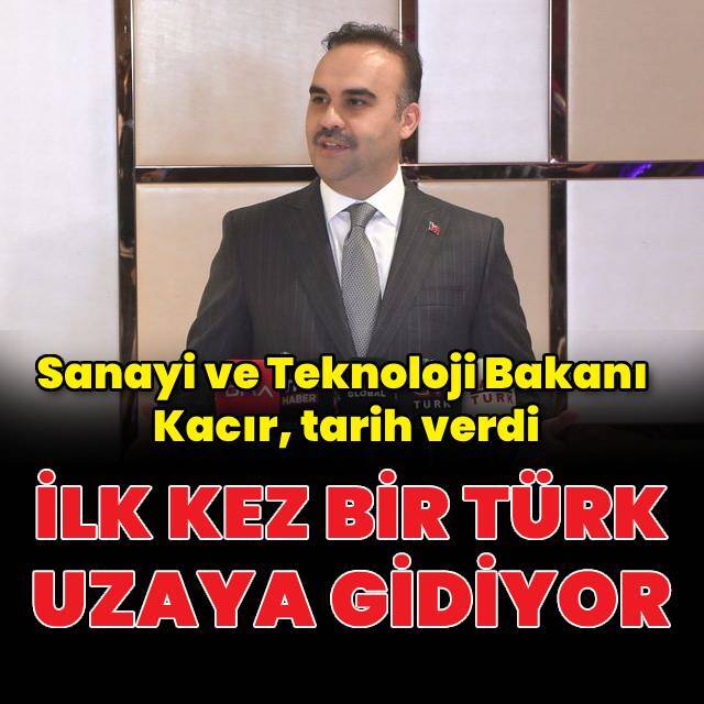 İlk kez bir Türk uzaya gidecek