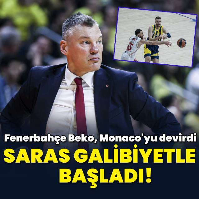 Fenerbahçe Beko, Monaco'yu devirdi!
