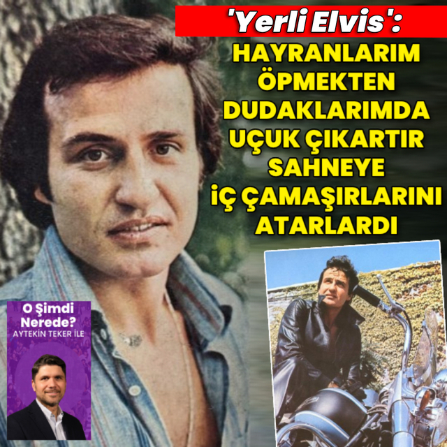  'Hayranlarım sahneye iç çamaşırlarını atardı'