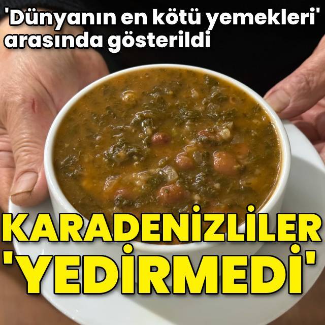 Karadenizliler karalahana çorbasını 'yedirmedi'