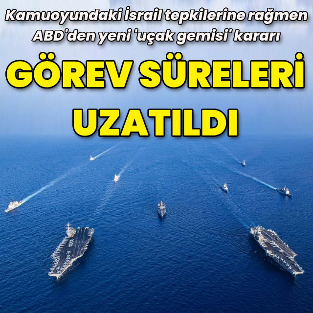 ABD'den İsrail kararı