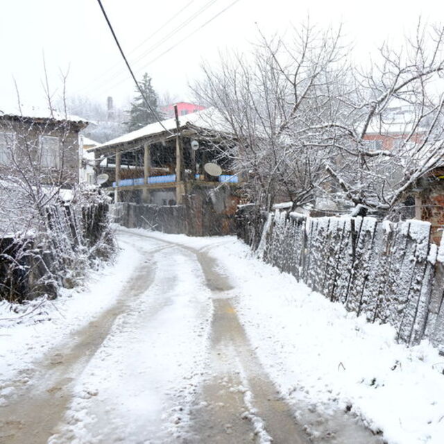 Trakya'da kar yağışı başladı