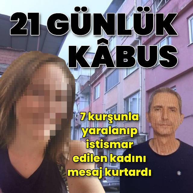 21 günlük kâbus mesajla bitti!