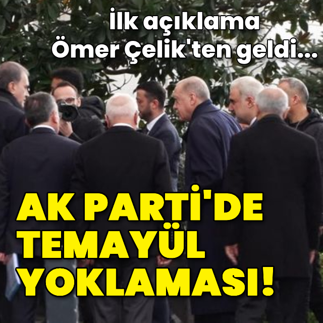  AK Parti'de temayül yoklaması
