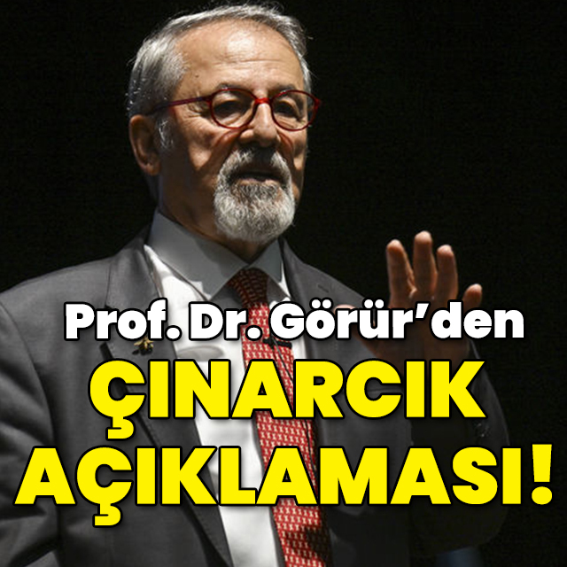 Prof. Dr. Görür'den Çınarcık açıklaması!