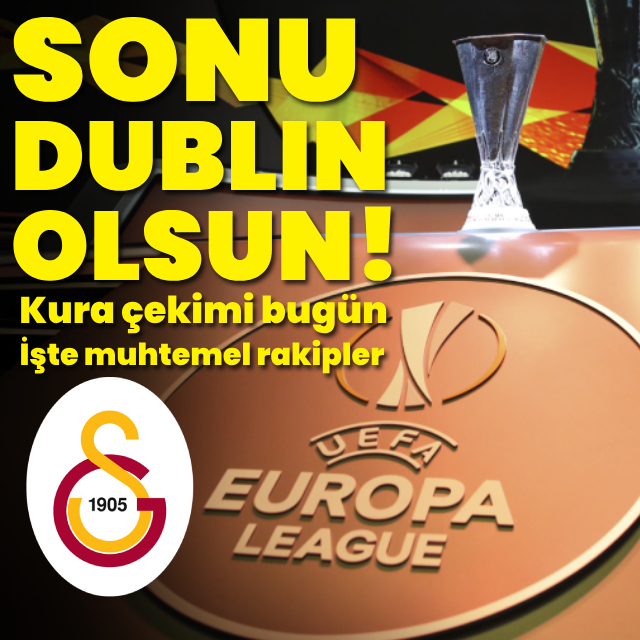 G.Saray'ın rakibi bugün belli oluyor