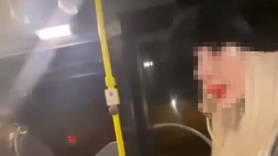 Metrobüste uyuşturucu hazırladılar!