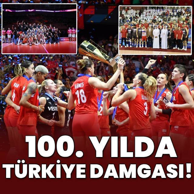Cumhuriyet’in 100. yılında Türkiye damgası!