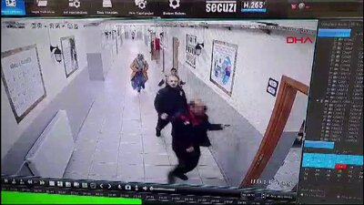 Zorba veli okulu basıp hamile öğretmene saldırdı!