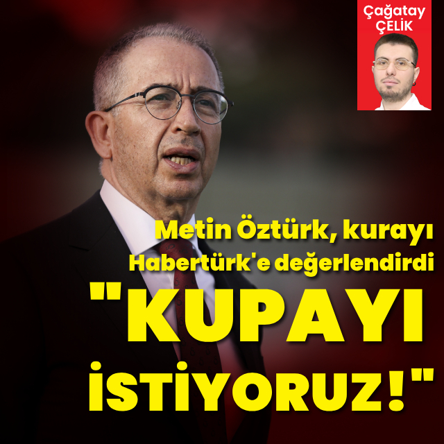 "Hedefimiz ikinci kupayı getirmek"