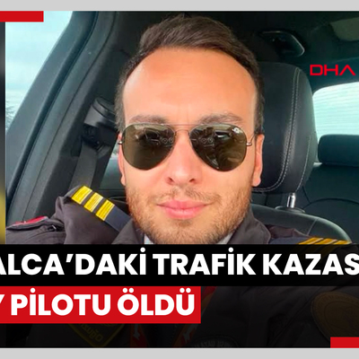 Çatalca'da trafik kazasında 2 pilot öldü
