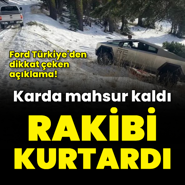 Ford Türkiye'den Cybertruck paylaşımı