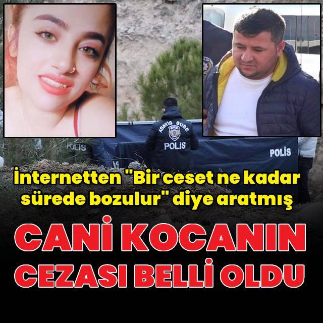 Eşini boğarak öldüren caniye ağırlaştırılmış müebbet hapis
