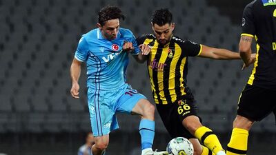 Maç yarıda kaldı!