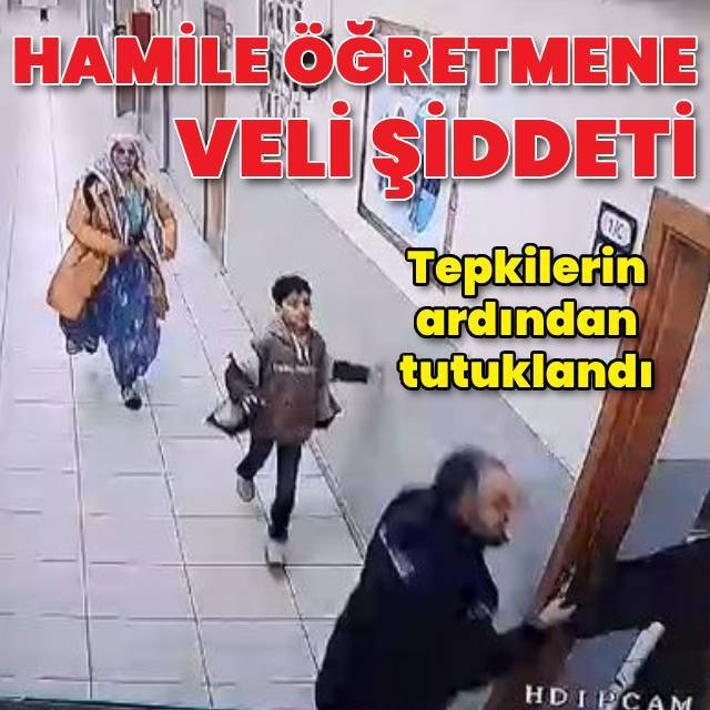 İstanbul'da dehşet! Hamile öğretmeni darp etti!