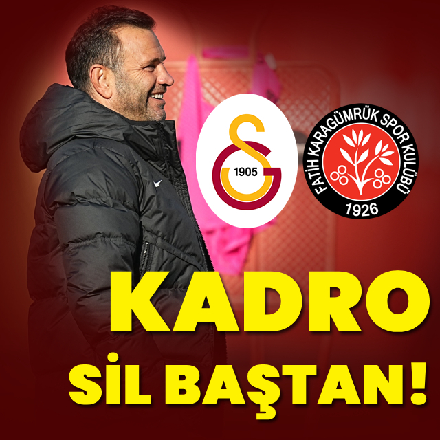 Kadro sil baştan!
