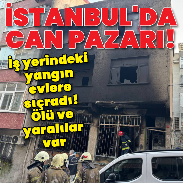 İş yerindeki yangın evlere sıçradı! Ölü ve yaralılar var