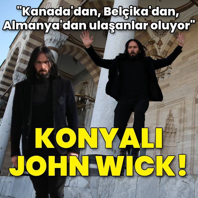 İşte Konyalı John Wick!
