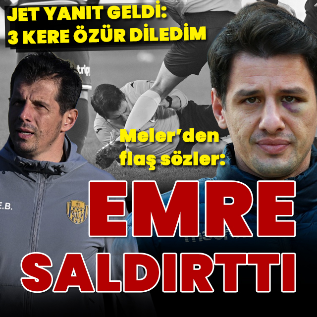 Meler suçladı, Belözoğlu yanıt verdi!