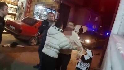 Husumetlisi boynundan bıçakladı