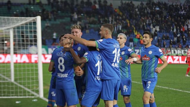 Çaykur Rizespor gol oldu yağdı!