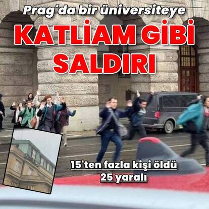 Çekya'da üniversiteye silahlı saldırı