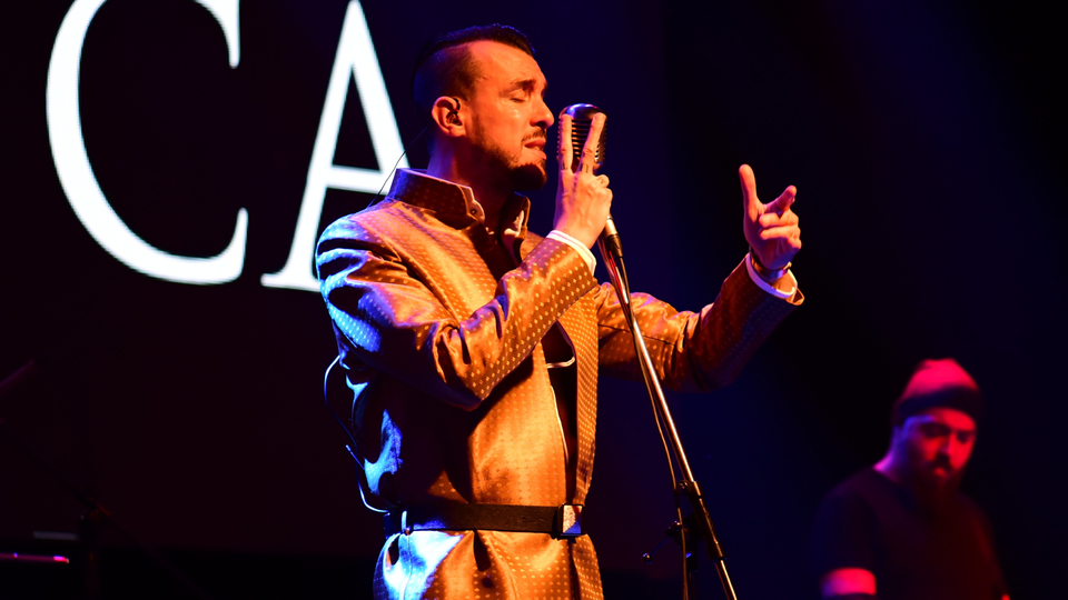 Bursa'da konser verdi