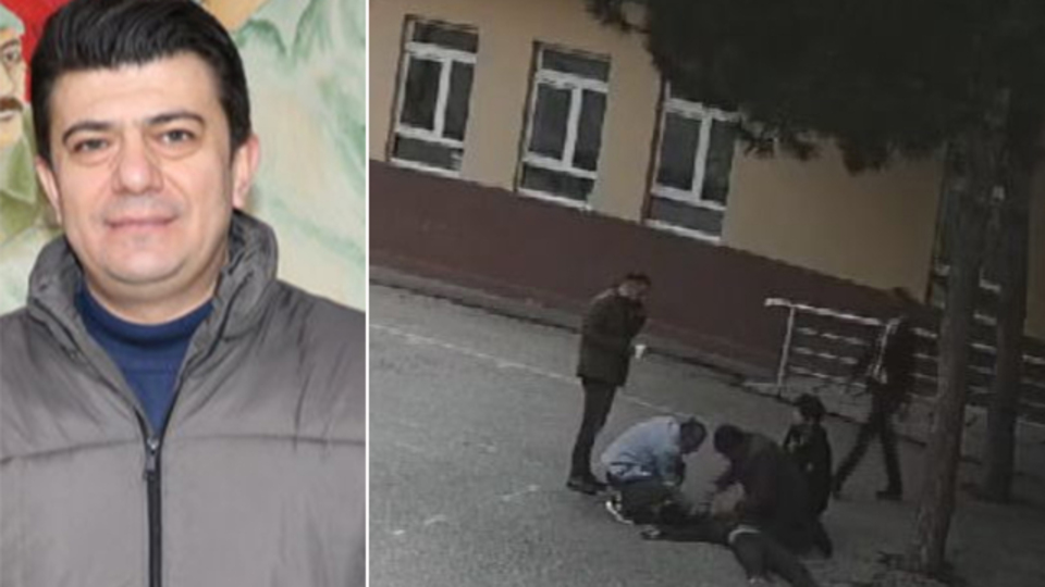 Okul bahçesinde çocuğun kalbi durdu! Öğretmeni görüp koştu...