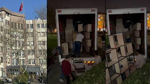 Kadıköy Belediyesi'ne haciz