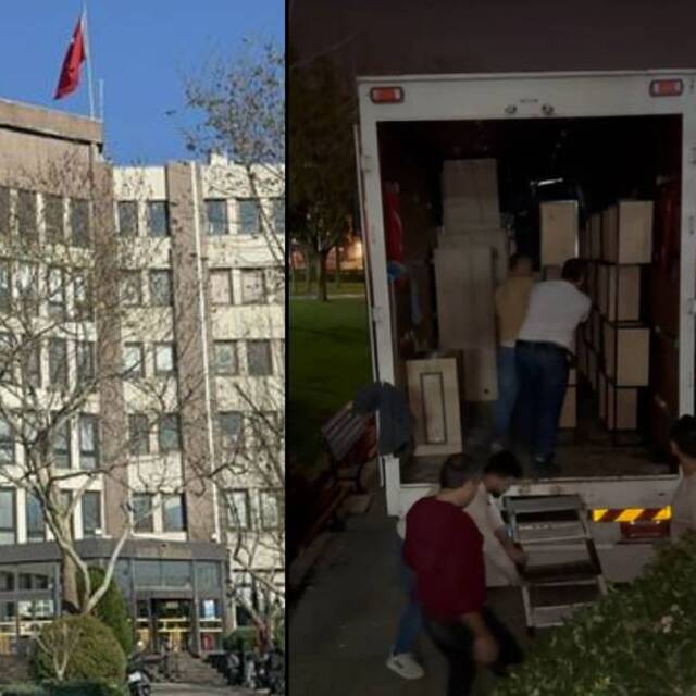 Kadıköy Belediyesi'ne haciz