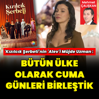 "Bütün ülke olarak cuma günleri birleştik"