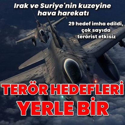 MSB: 29 hedef imha edildi