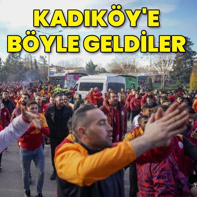 Kadıköy'e böyle geldiler