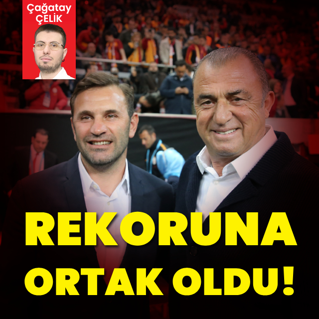 Okan Buruk rekoru egale etti!