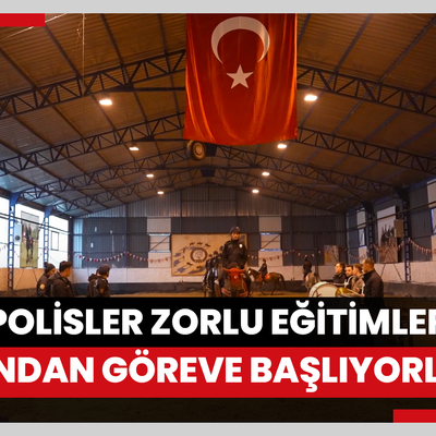 Emniyet Müdürlüğü bünyesindeki "atlı polisler" zorlu eğitimlerin ardından göreve başlıyor