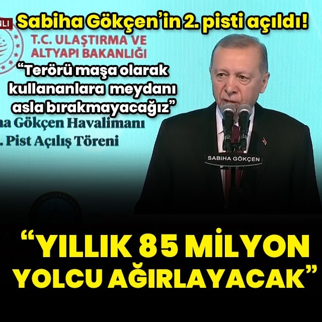"Yıllık 85 milyon yolcu ağırlayacak"
