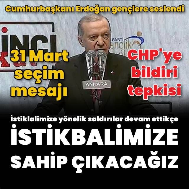 Cumhurbaşkanı Erdoğan'dan açıklamalar