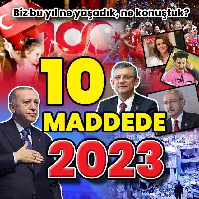 10 maddede 2023