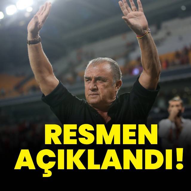 Fatih Terim resmen açıklandı!