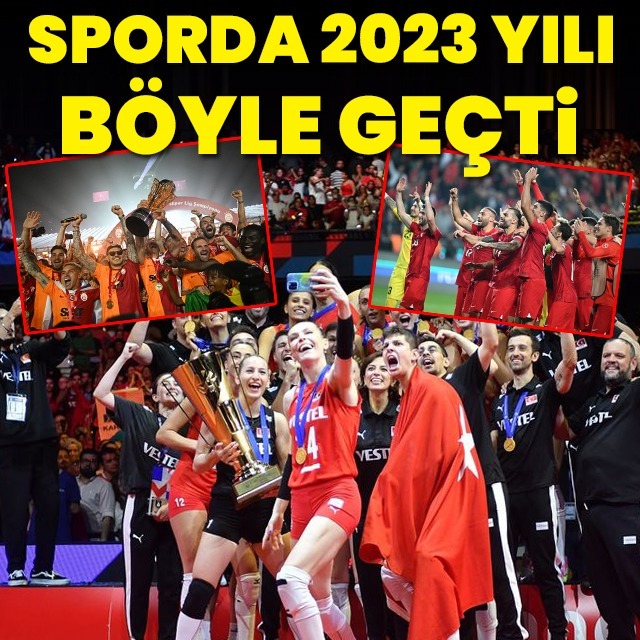 Sporda 1 yıl böyle geçti!