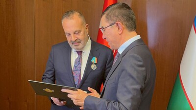 Aksa Enerji CEO'su Kazancı'ya ödül