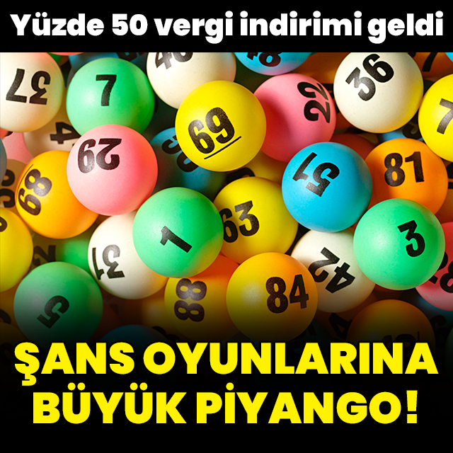 Bahis ve şans oyunlarında vergiler düşürüldü